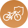 Coberturas para bike, ciclistas e terceiros